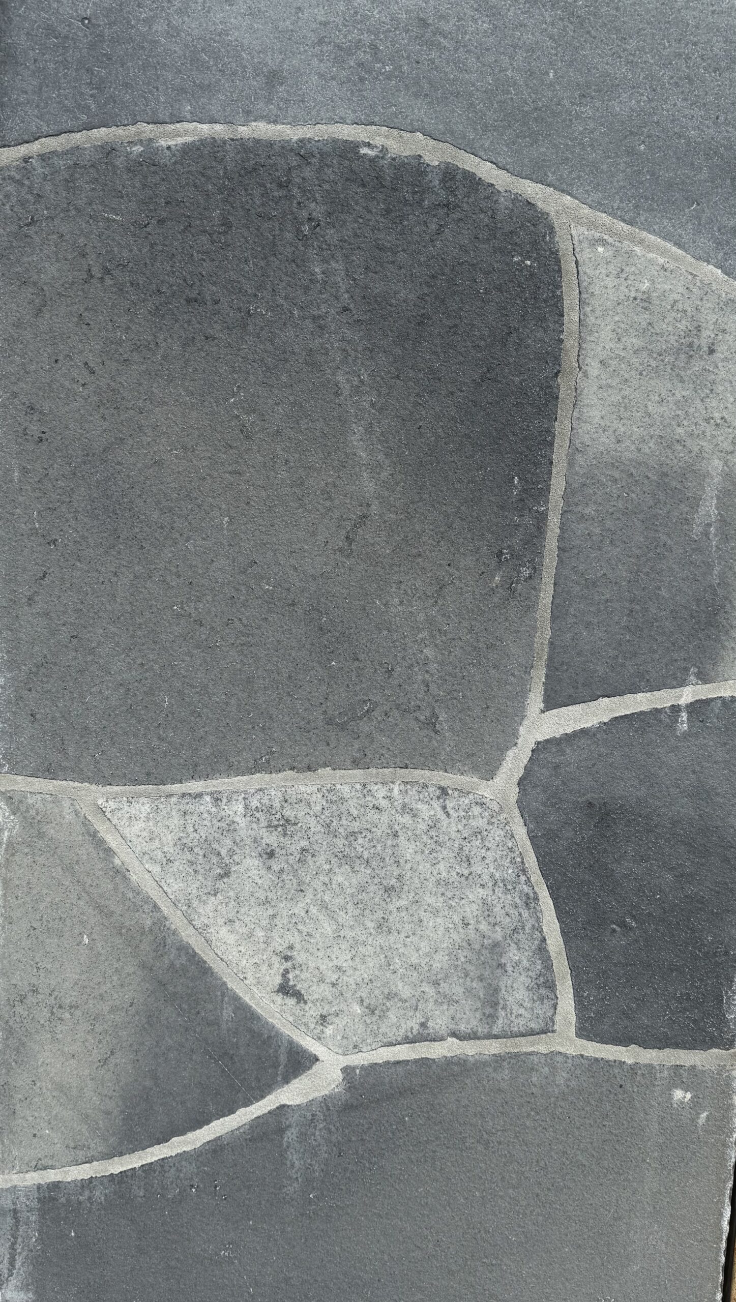 Lime Black Flagstone